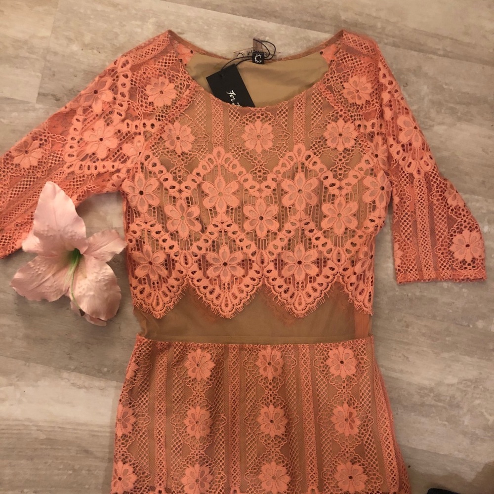 PRICE DROP!! 💥💥🌤️🌤️For Love And Lemons Midi Illusion Dress (S) - Picture 12 of 16